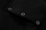 Meaneor Women's Long Sleeve Zip-up Hoodie Jacket with Zipper Point Black L