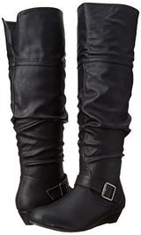 Vybe Lauren Women US 9 Black Knee High Boot