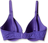 Amante Padded Wired Cotton T-shirt Bra (BFCV23Purple34C_Purple_34C)