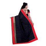 Sarvagny Clothing Black Banarasi Silk Fashion Saree