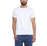 Aventura Outfitters Men's Round Neck Half Sleeve Multi Color Solid T-Shirts- Pack of 4 - L (AO11-L)