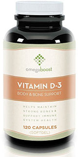 Omegaboost Vitamin D3 (120 Capsules) - 5000 iu