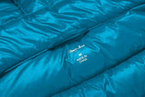Cloudy Arch Women's Winter Outwear Light Down Coat Hooded Jacket NCK, Acid Blue, US XL, Asian XXXL