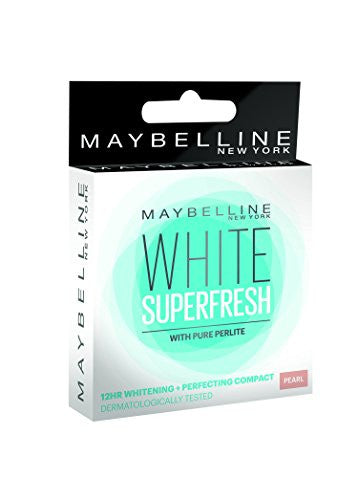 Maybelline New York White Super Fresh Compact Pearl, 8g