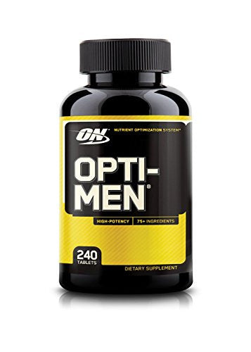 Optimum Nutrition Opti-Men Daily Multivitamin Supplement, 240 Count