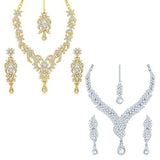 Sukkhi Gorgeous 2 Pieces Necklace Set Combo for Women