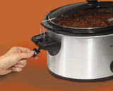 Hamilton Beach 33262A Stay or Go Slow Cooker, 6-Quart