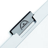 DURABLE Vinyl DuraClip Report Cover with Clip, Letter, Holds 60 Pages, Clear/Dark Blue (221407)