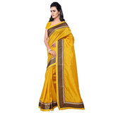 Sarvagny Clothings Mustered Art Silk Fashion Saree (ROYAL-MUSTERED)