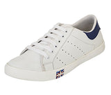 Blinder Men's White-Blue Casual Shoe - 8