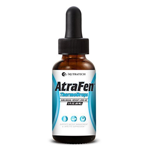 Atrafen Thermodrops - Enhanced Sublingual Diet Drops Burn Fat, Suppress Appetite, and Provide All Day Energy!