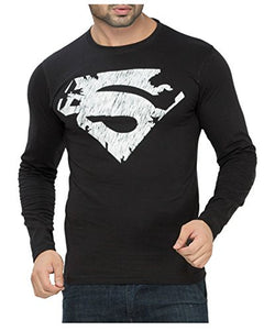 Alan Jones Printed Men's Black Tshirt