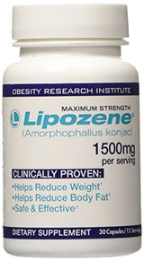 Lipozene Diet Pills - Maximum Strength Fat Loss Formula - 1500mg - 30 Capsules by sallyashop