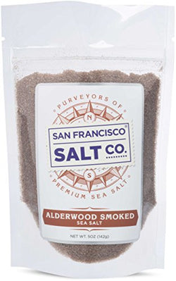 Alderwood Smoked Sea Salt (5oz Pouch Fine Grain)