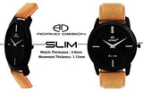 ADAMO Analogue Black Dial Men's Watch -AD64BS02