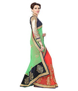 Panchratna Women's Faux Georgette Saree