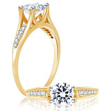 Sukkhi Eye-Catchy Two Tone CZ Ring for Women