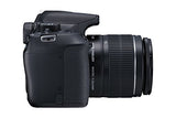 Canon EOS 1300D DSLR Camera with EF-S18-55 IS II F3.5-5.6 Lens - Black