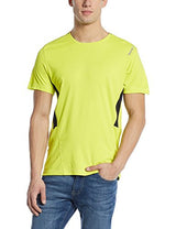 Reebok Men's Round Neck T-Shirt (4057284827249_AY2414_Medium_Hero Yellow)