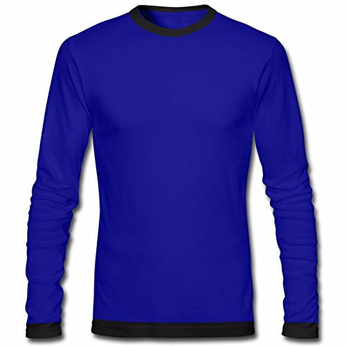 GHPC Men's Cotton Full Sleeve Round Neck Slim Fit T-Shirt&nbsp;(TS900405S)