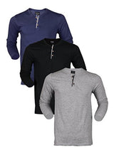 Maniac Men's Full Sleeve V-Neck Tshirts Combo Pack of 3