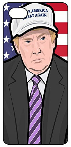 Donald Trump iPhone 6 Case, Soft TPU Rubber Silicone Phone Case Cover for iPhone 6/ iPhone 6S 4.7 Inch Black Impact Shockproof Resistant