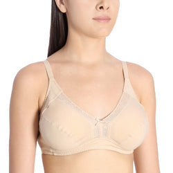 Amante Non-Padded Non-wired Full Cup Bra (BFOM23NDB32_Nude_32B)