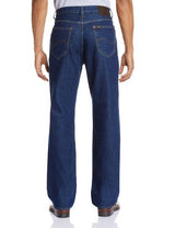 Lee Men's Chicago Relaxed Fit Jeans (8903252707906_1LJ05064E_34W x 33L_Classic Dark Stone)