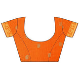 Varkala Silk Sarees Women's Art Silk Kanchipuram Saree (ND1006OR_Orange)
