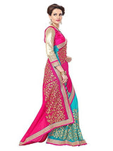 Panchratna Women's Faux Georgette Saree
