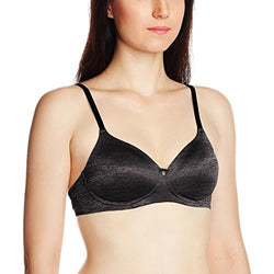 Amante Seamless Bra (BRA26002_Anthracite and Ash_36B)