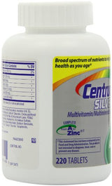 Centrum Silver Adult Multivitamin / Multimineral Supplement Tablet, Vitamin D3 (220 Count) (Package May Vary)