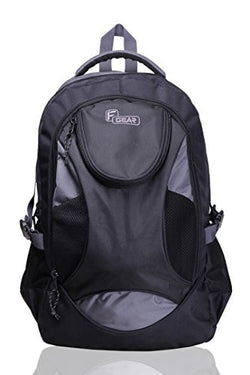 F Gear Sniper Lite V2 30 Liters Black Grey Laptop Backpack