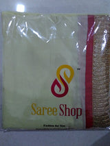 Sareeshop Women's Chiffon Saree (SharmiliWhite_SS1_White_Free Size)
