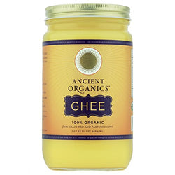 100% Organic Ghee from Grass-fed Cows, 32oz