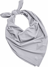 Coolibar UPF 50+ Unisex Performance Sun Bandana - Sun Protective (One Size- Alloy Grey)
