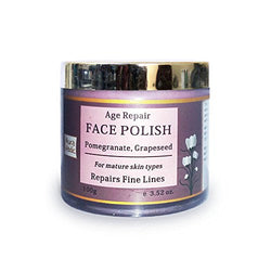 Auravedic Age Repair Face Polish with Pomegranate Grapeseed 100g