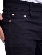 Studio Nexx Men's Denim Regular Fit Jeans (Black, Size - 36)