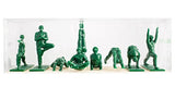 Yoga Joes - Green Army Men Toys