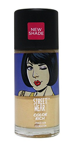 Street Wear Color Rich Perfection Foundation, Soft Beige, 30ml
