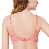 Amante Padded Wired Lace Bra (BCFR31_WILD ORCHID_32B)