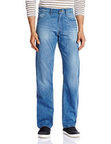 Lee Men's Beven Regular Fit Jeans (8907222528515_LEJN5770_34W x 33L_Body Brushed Moisture Management)