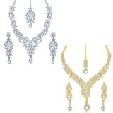 Sukkhi Graceful 2 Pieces Necklace Set Combo for Women