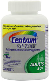 Centrum Silver Adult Multivitamin / Multimineral Supplement Tablet, Vitamin D3 (220 Count) (Package May Vary)