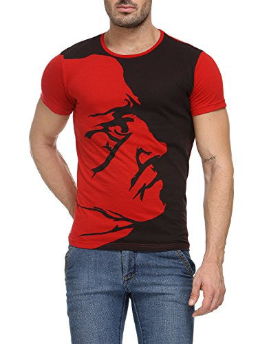 Teesort Men's Cotton Graphic T-Shirt