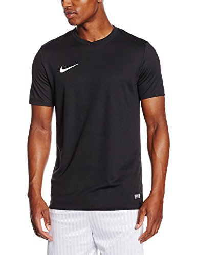 Nike Mens Park VI T-Shirt, Black (Black/White), Medium