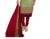AngelFab Women Cotton Dress Material(ARCHNA_PRINT_Beige_Free Size)