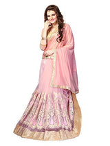 Online Fayda Cream &amp; Baby Pink Coloured Art Silk &amp; Net dazzling Saree