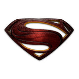V Neck Full Sleeve SupermanT Shirt - Men's V Neck Full Hand Man of steel logo T Shirt - Black