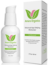 Amara Organics Anti Aging Face Cream Moisturizer with Resveratrol & Peptides, 2 fl. oz.